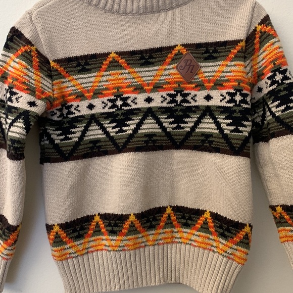 Parish Nation Boys Thick Knitted Sweater Size 3T - Picture 3 of 5